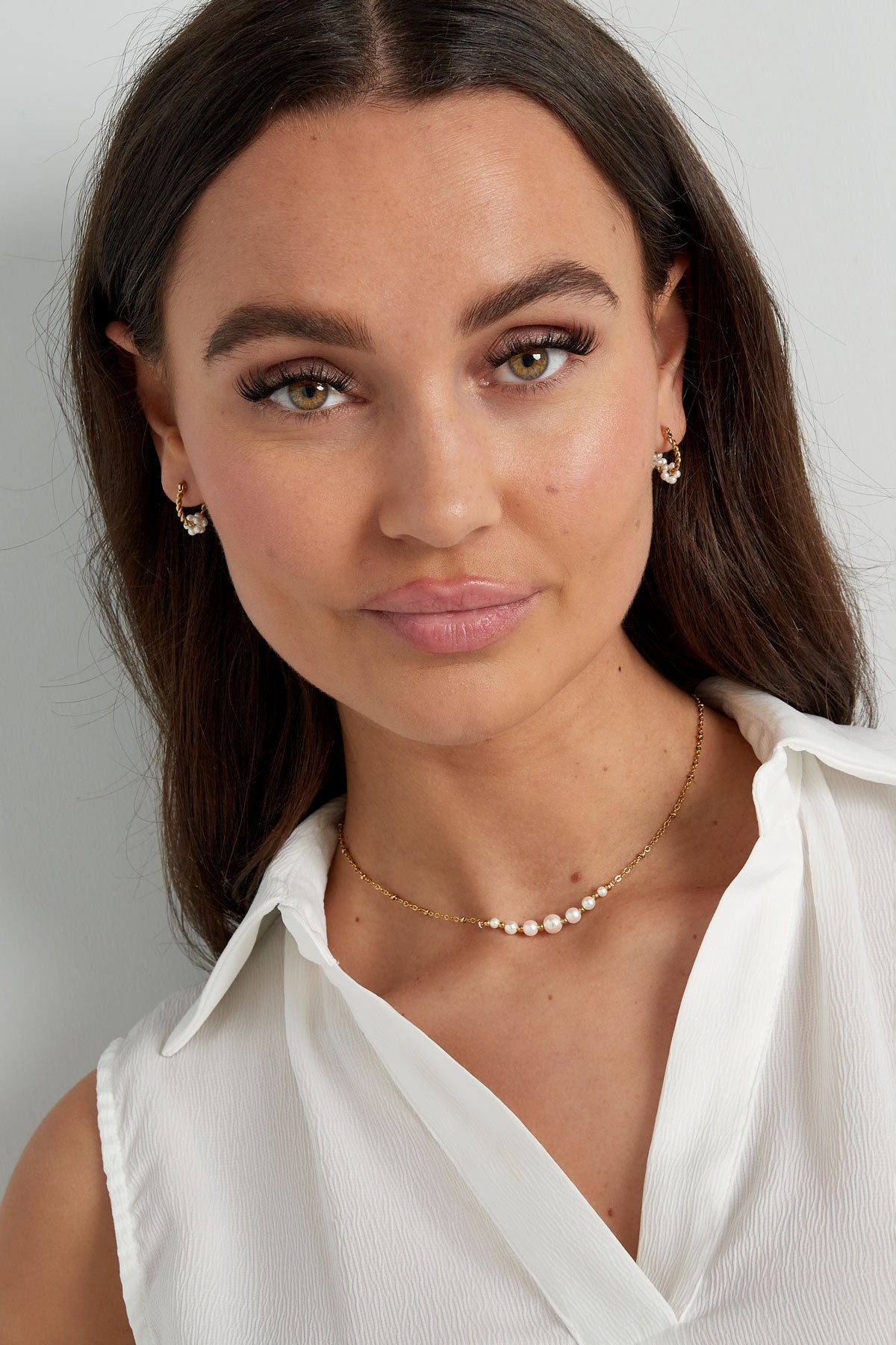 collier perle fête