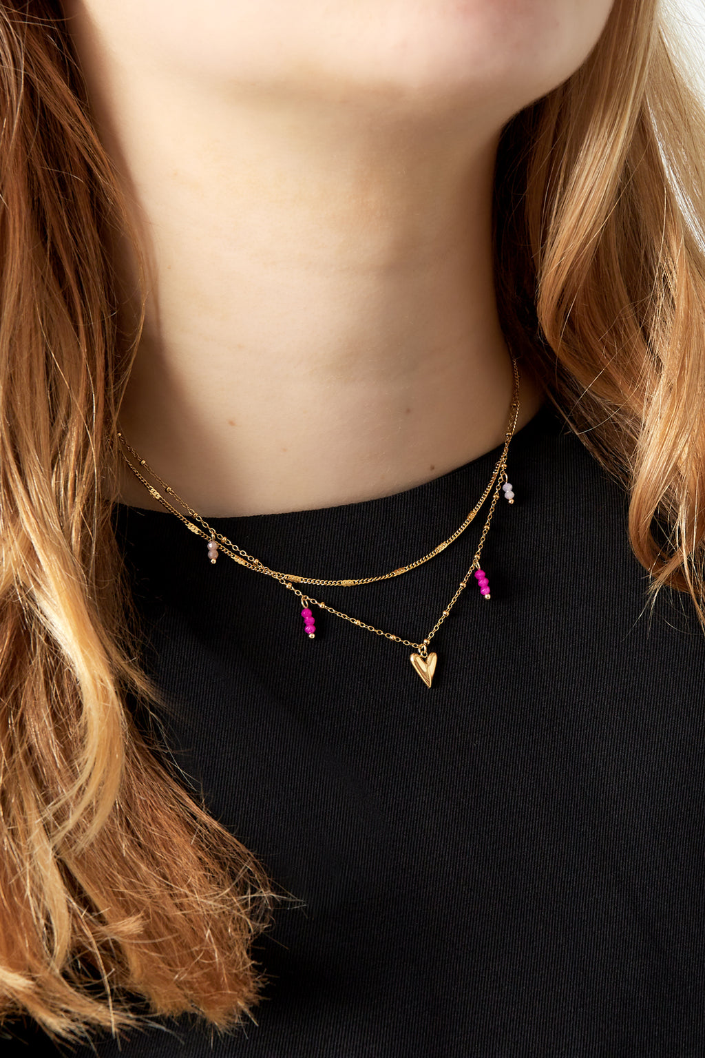 collier double love