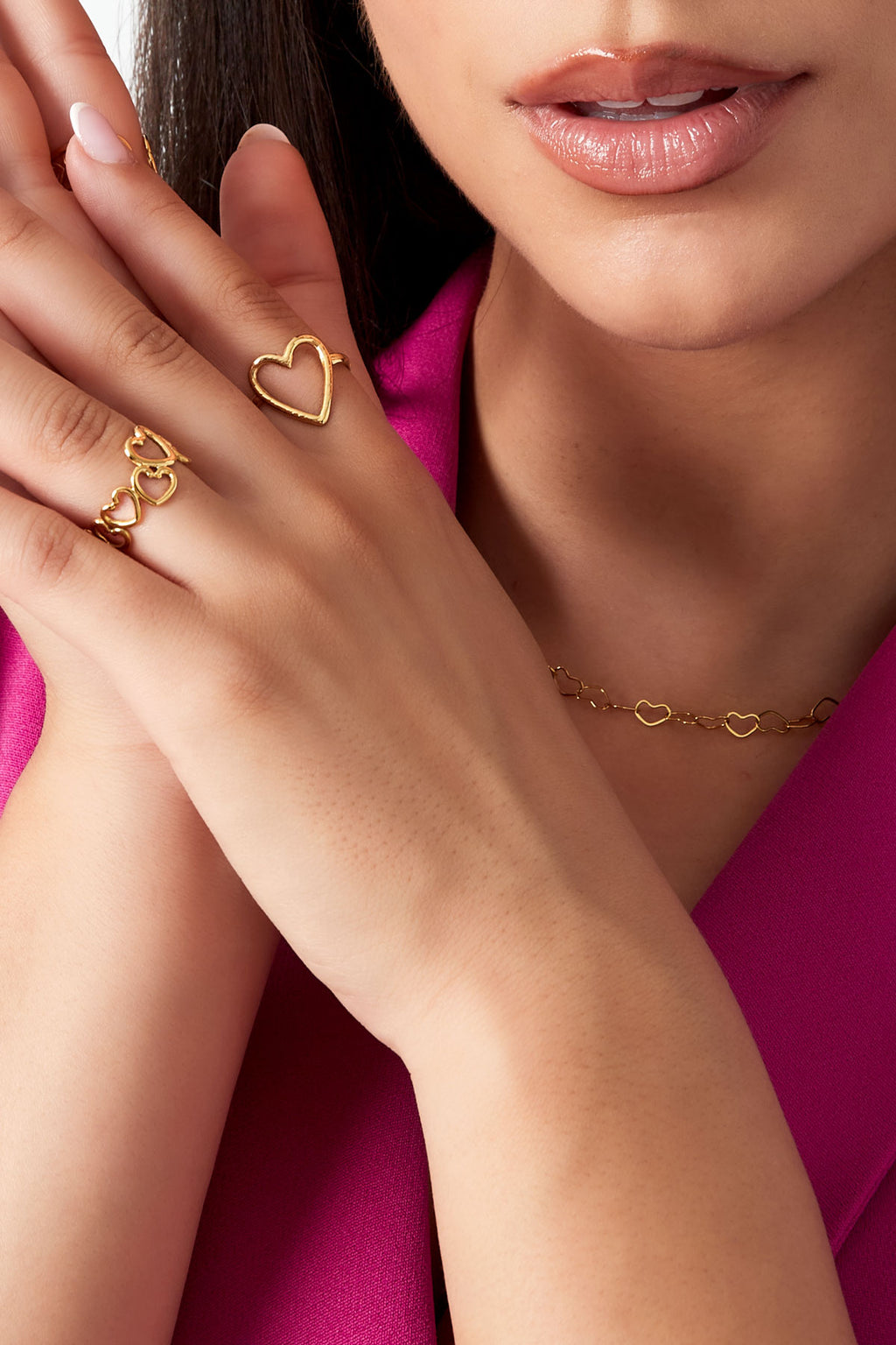 bague coeurs