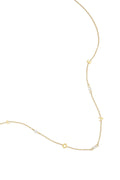 Collier d'amour avec perles acier inoxydable