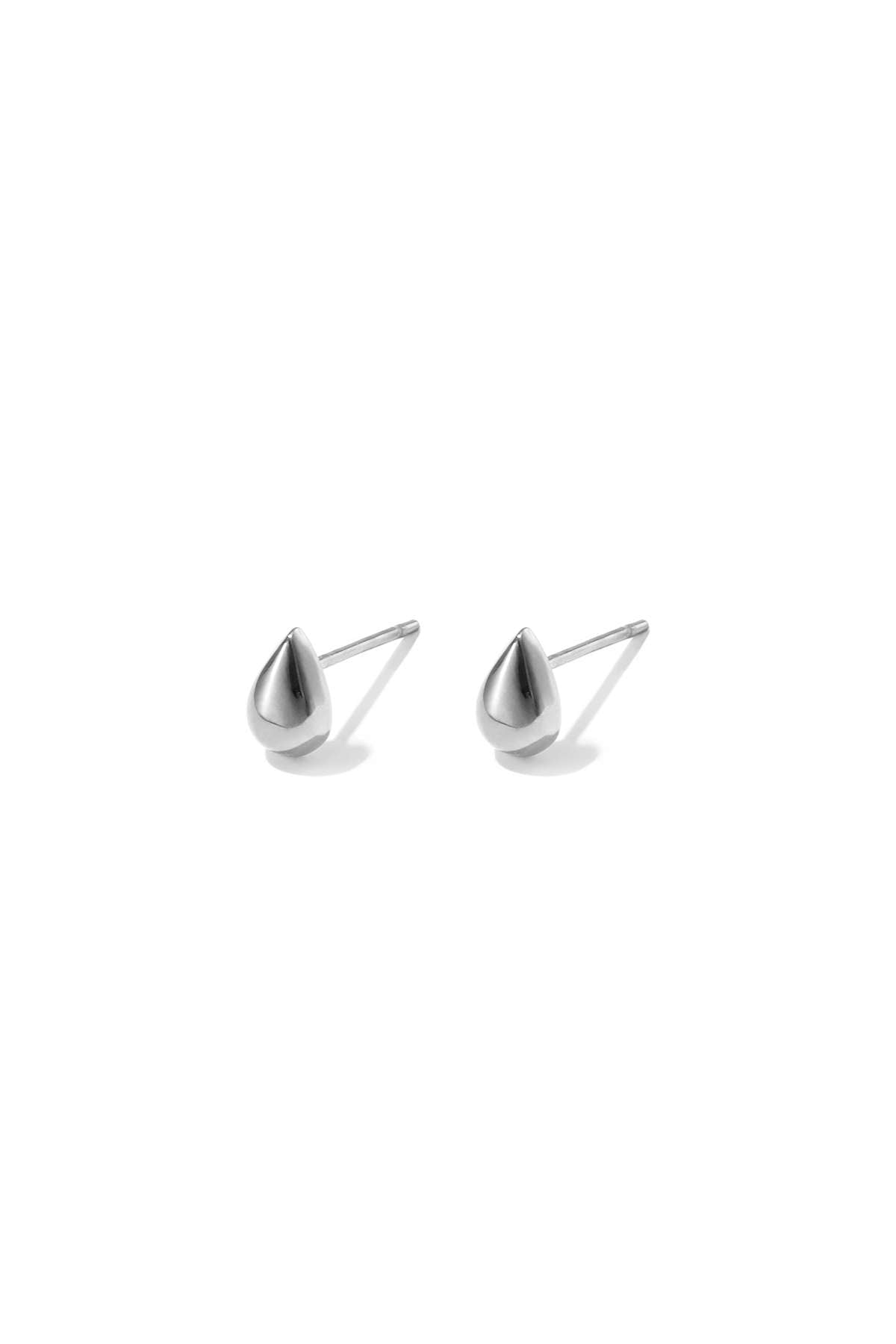 Boucles d'oreilles puces en acier inoxydable, forme goutte, collection Simple Daily, bijoux pour femmes