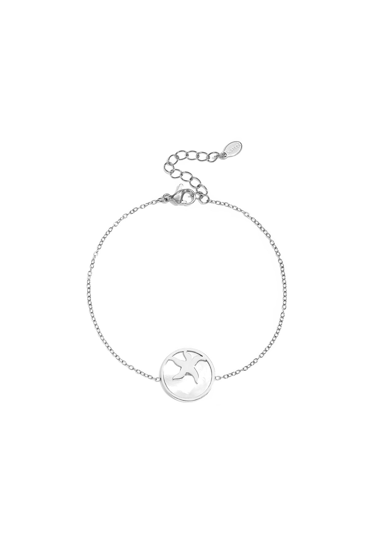 Bracelet avec étoile de mer en cercle