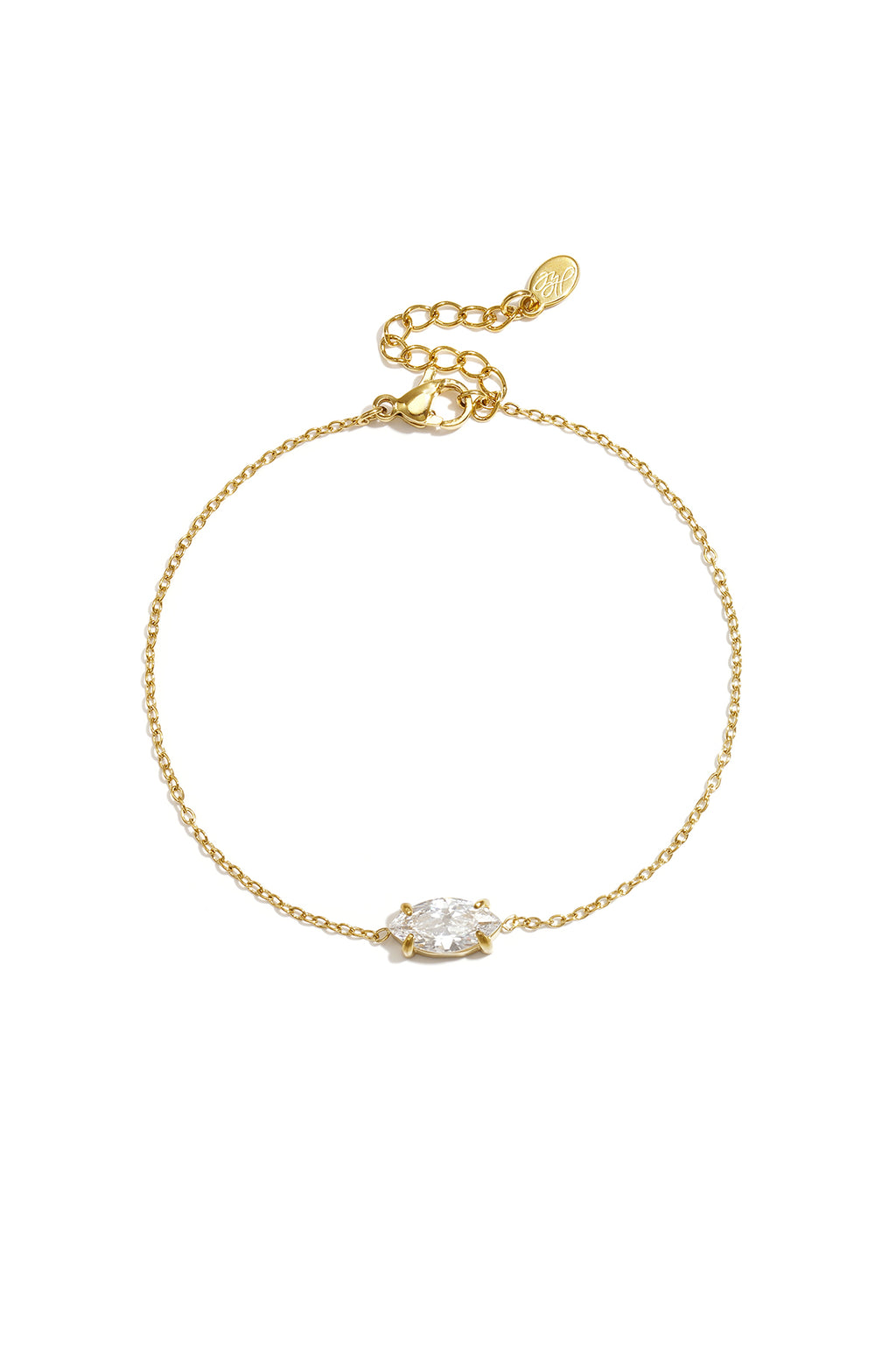 Bracelets à breloques en acier inoxydable, forme elliptique, collection Simple Daily Simple