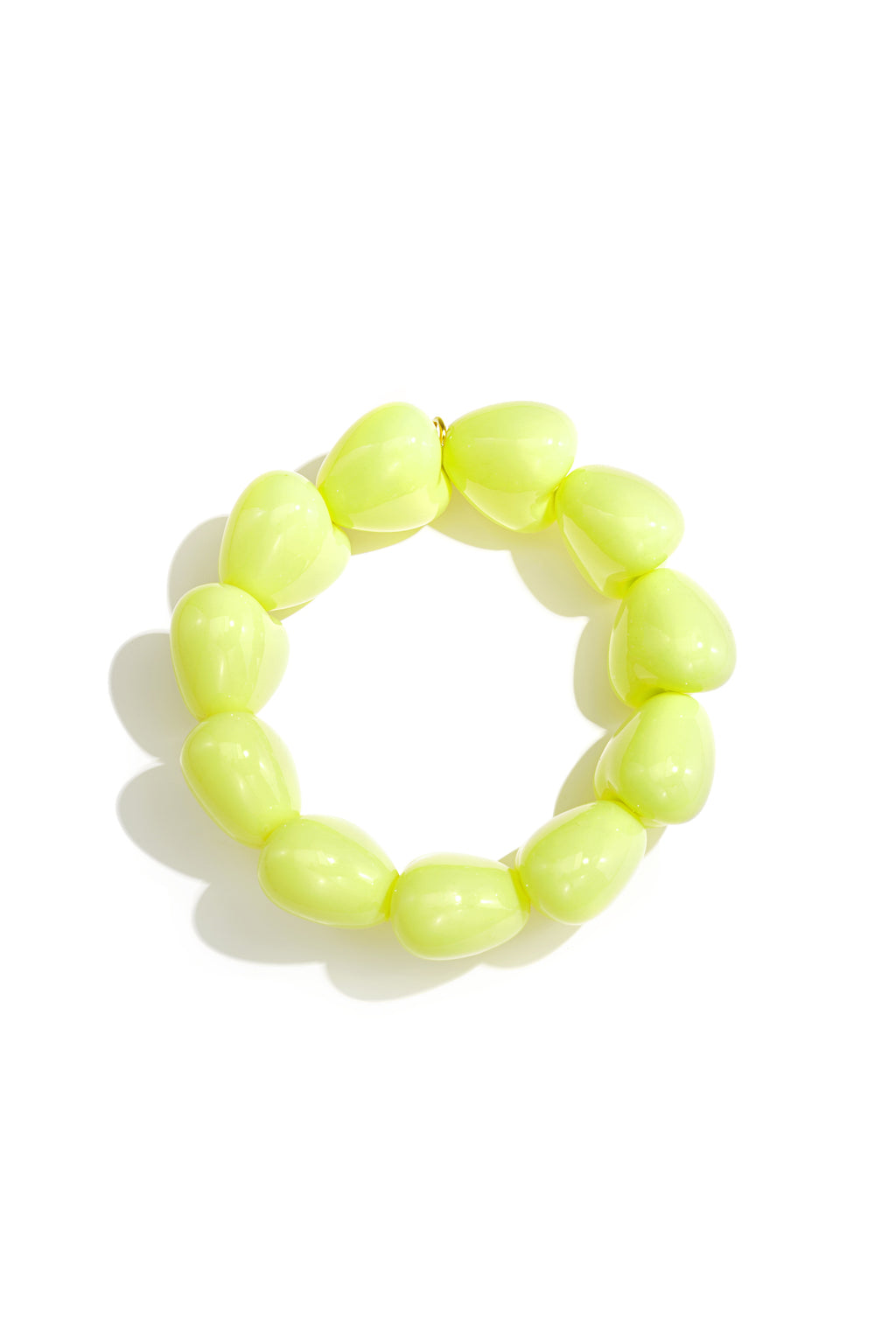 Bracelet en forme de grand cœur à 11 perles