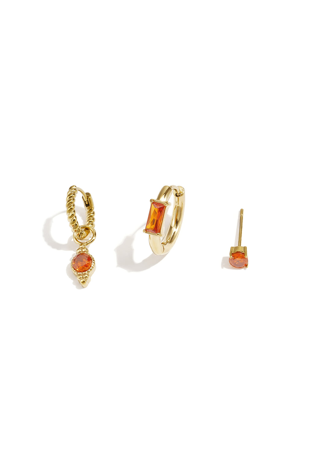 Boucles d'oreilles en acier inoxydable, forme géométrique, collection simple pour le quotidien, bijoux pour femmes