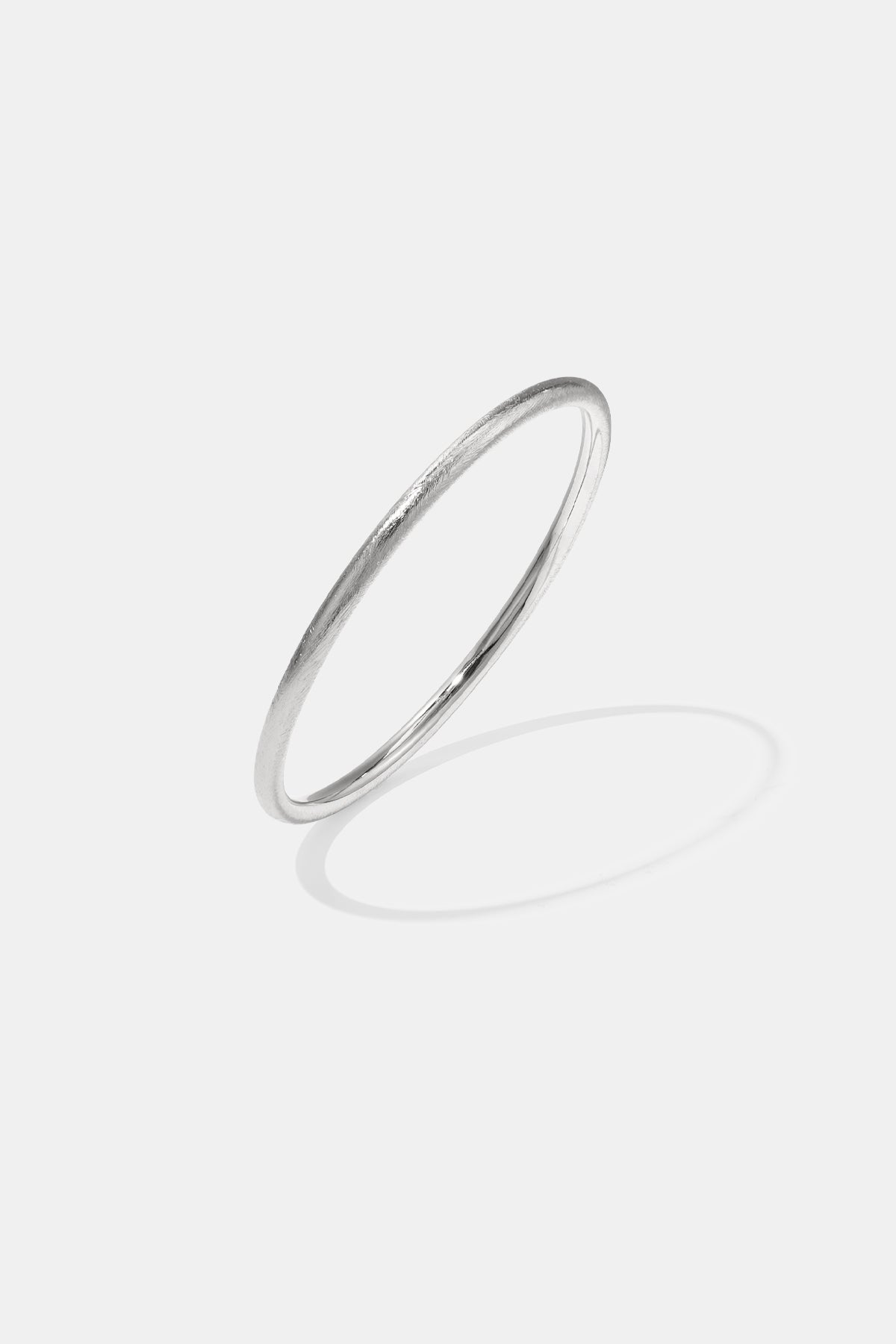Bracelet à effet brossé - 4 mm