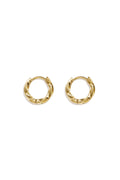 Boucles d'oreilles rondes en acier inoxydable, collection Daily Simple, bijoux pour femmes