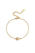 Bracelet avec cœur décoré