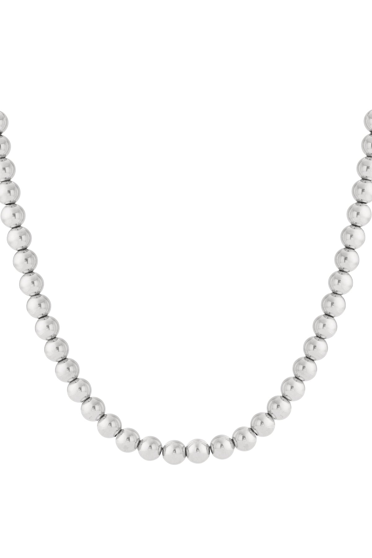 Collier de perles creuses - 12 mm