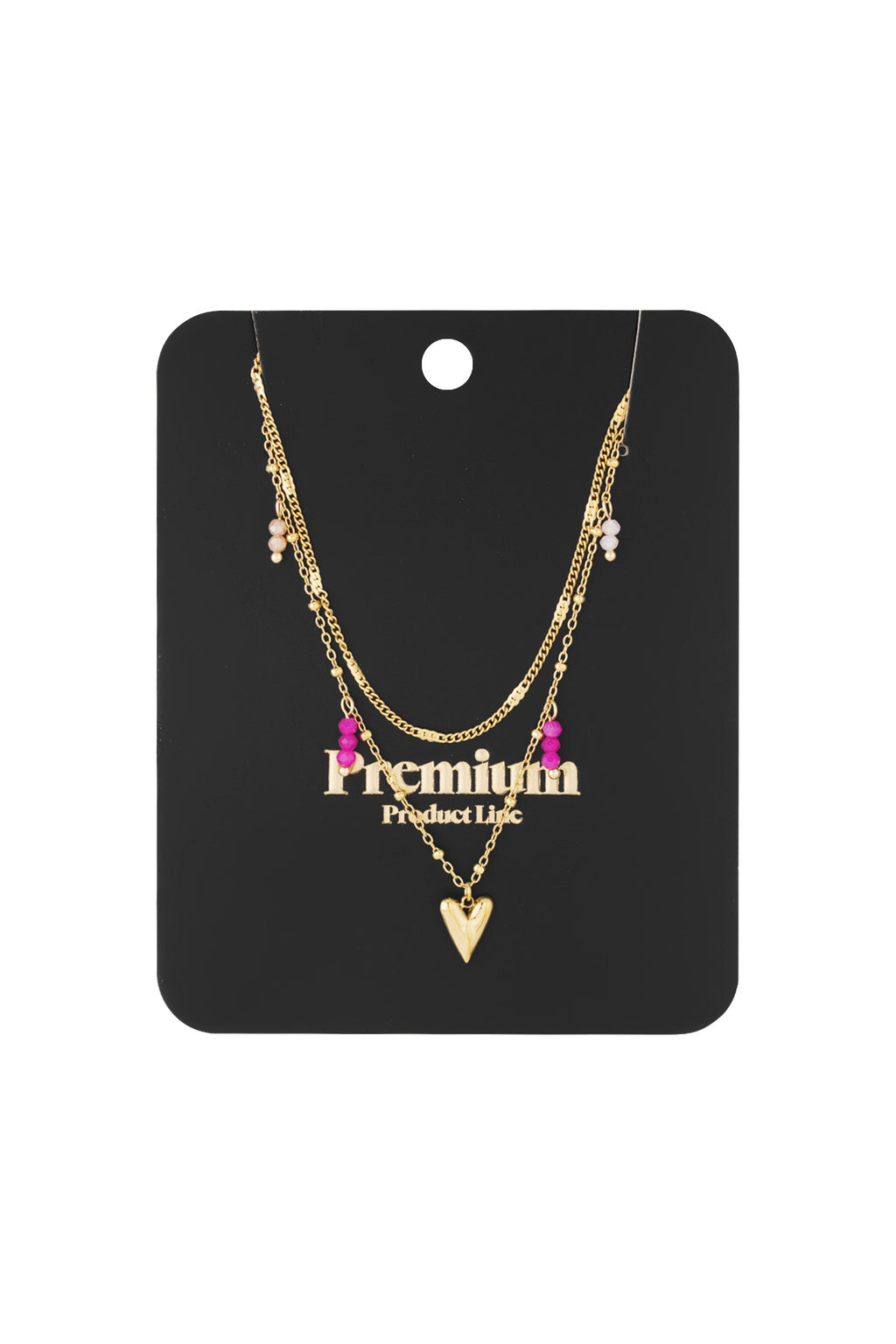 collier double love