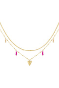 collier double love