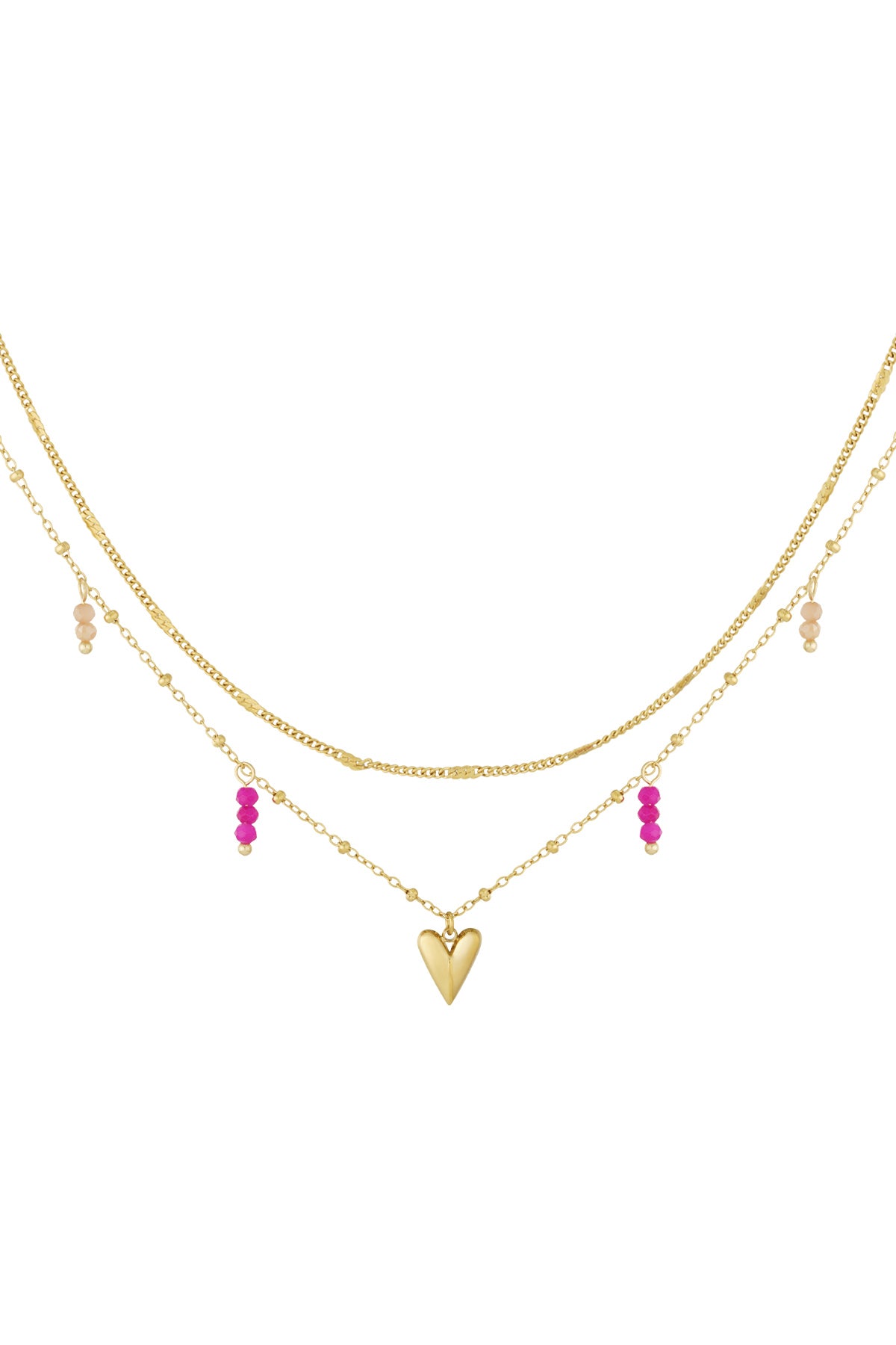 collier double love