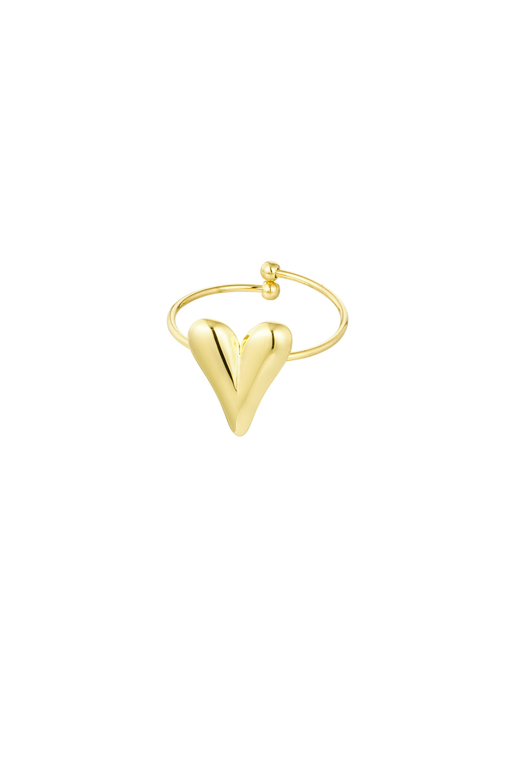 Bague Cœur Acier Inoxydable - Détail Romantique & Finition Premium Femme - Bijoumani