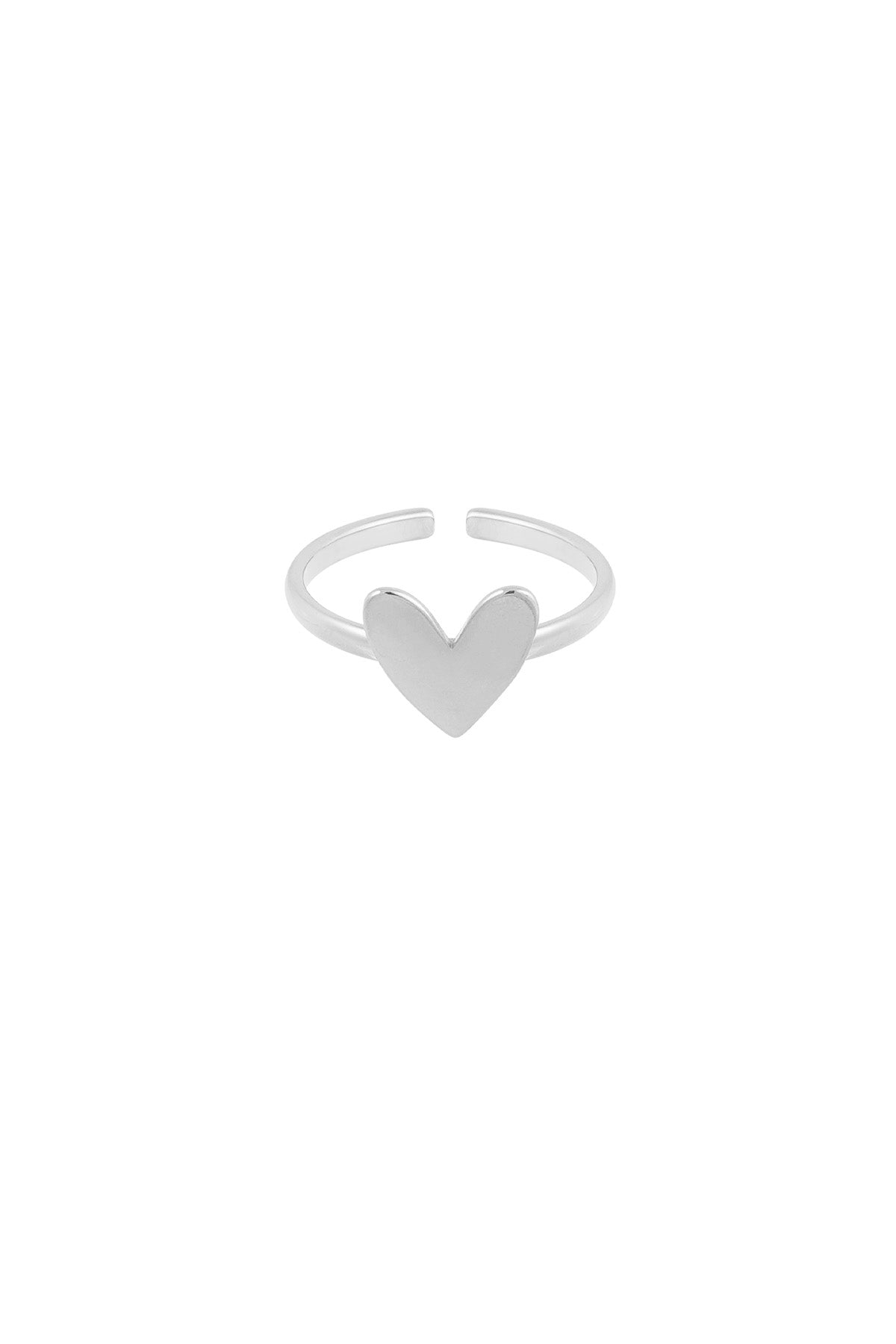 Bague d'Amour Classique Acier Inoxydable - Bijou Intemporel & Port Quotidien Femme - Bijoumani