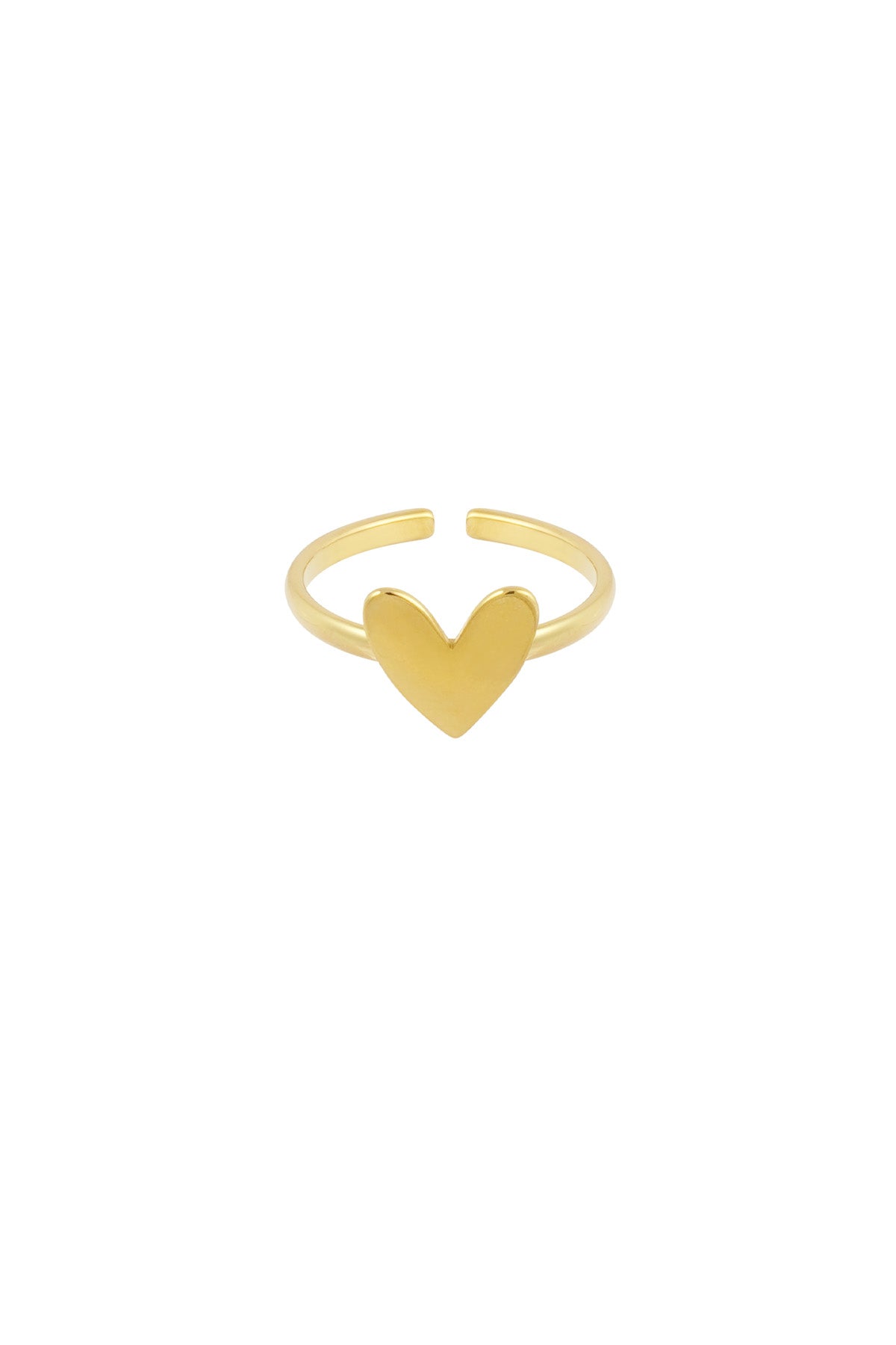 Bague d'Amour Classique Acier Inoxydable - Bijou Intemporel & Port Quotidien Femme - Bijoumani