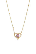 Colliers pendentifs en acier inoxydable en forme de cœur, collection Daily Simple