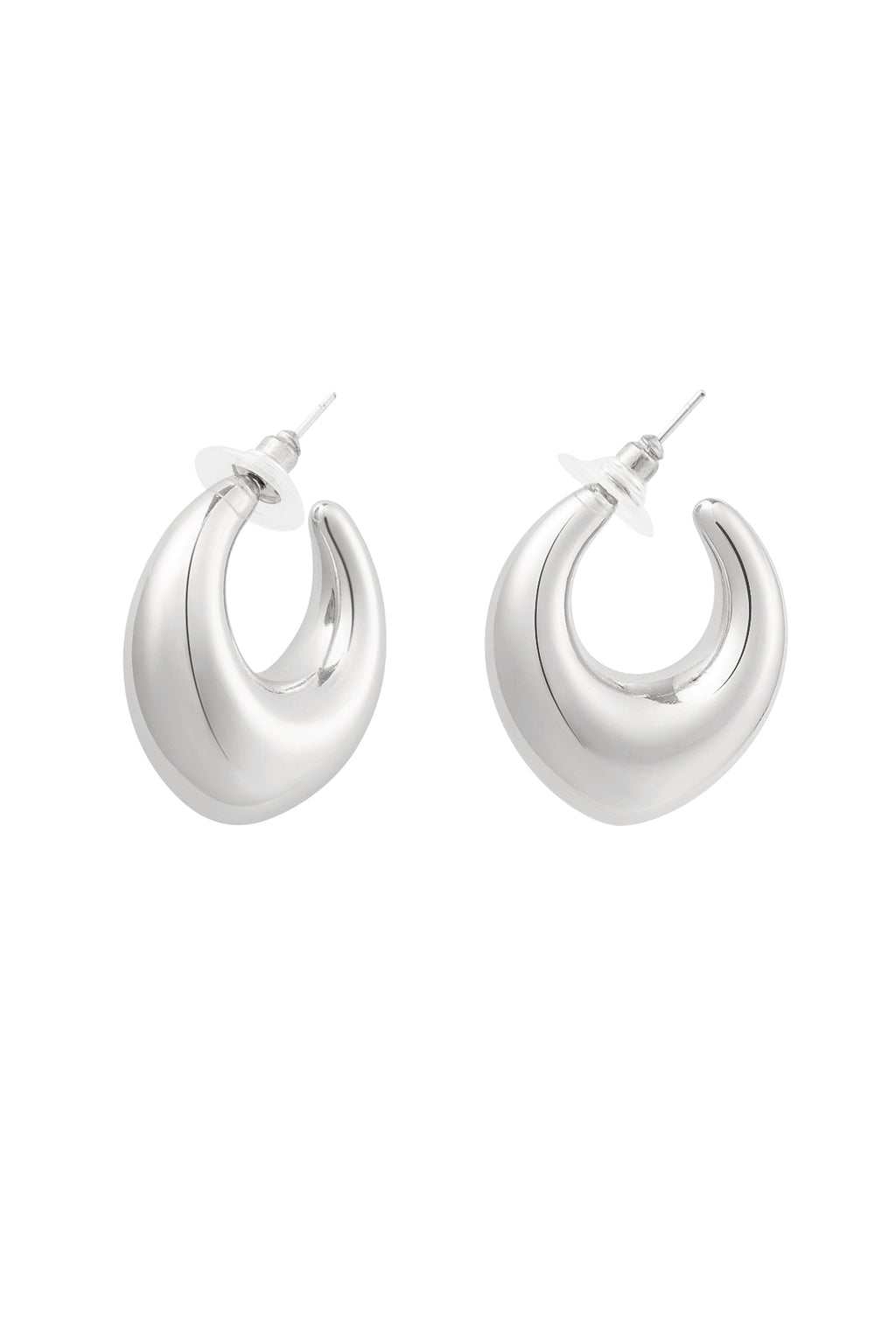 boucles d'oreilles torsade pointue