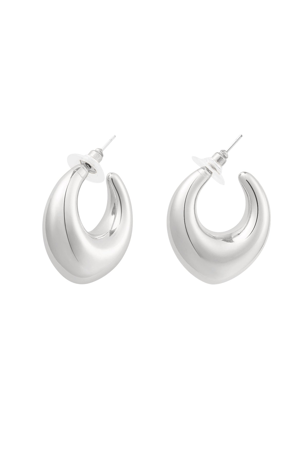 boucles d'oreilles torsade pointue