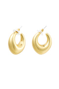 boucles d'oreilles torsade pointue