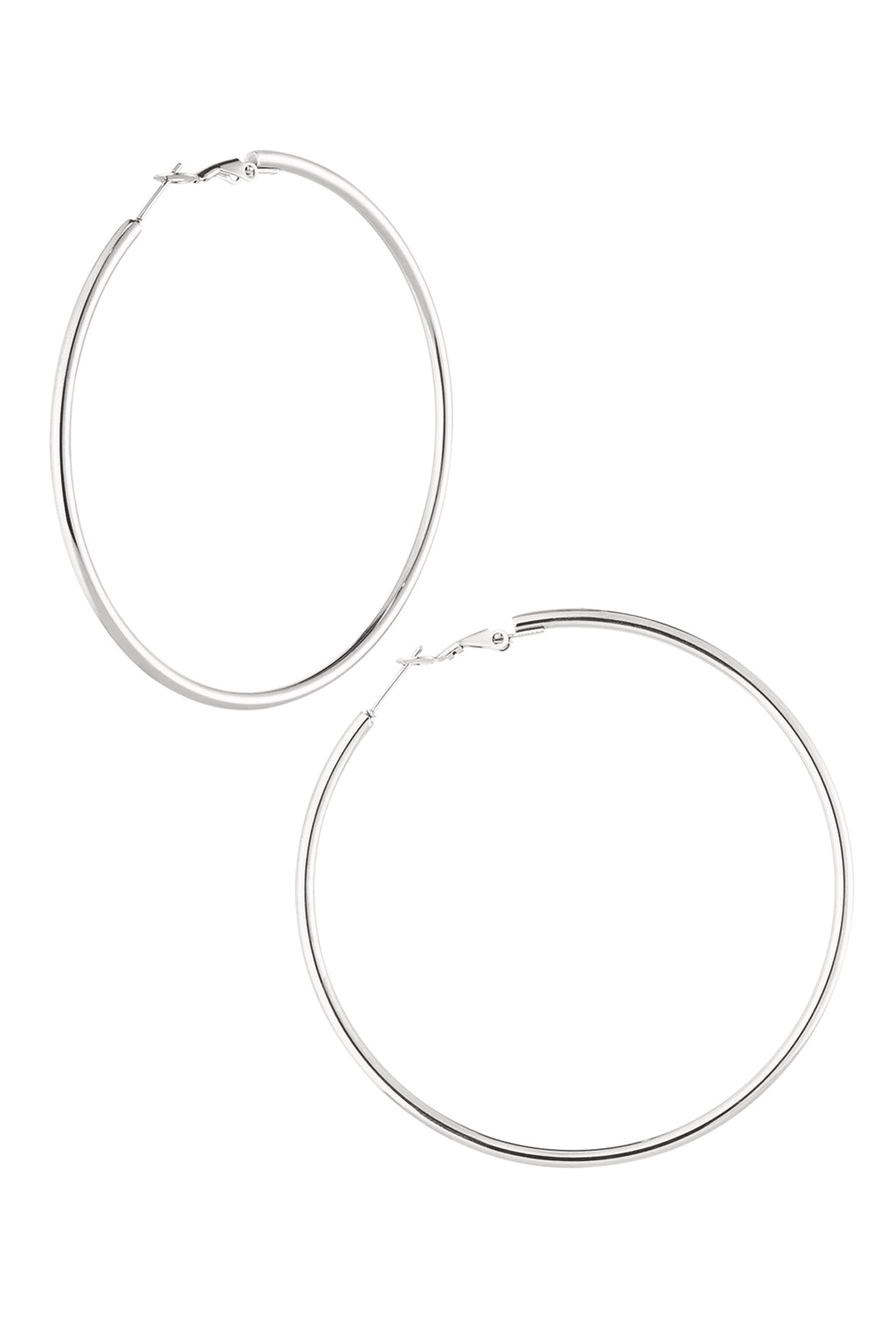 Boucles d'Oreilles Cerceaux Irréguliers Plaqué Or 14 Carats - Design Unique & Éclat Femme - Bijoumani