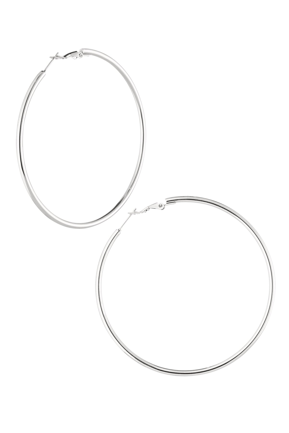 Boucles d'Oreilles Cerceaux Irréguliers Plaqué Or 14 Carats - Design Unique & Éclat Femme - Bijoumani