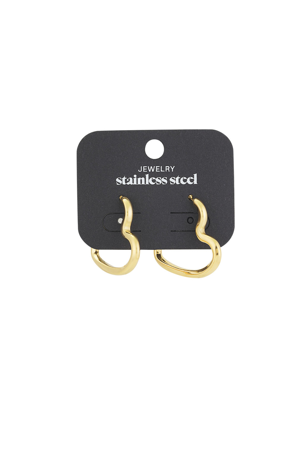 boucles d'oreilles coeur ouvert