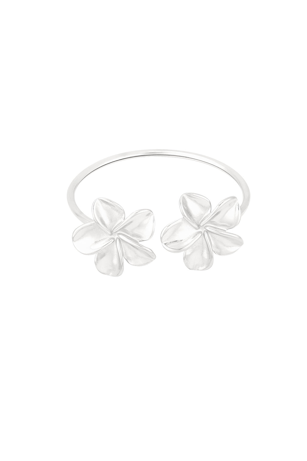 bracelet duo de fleurs