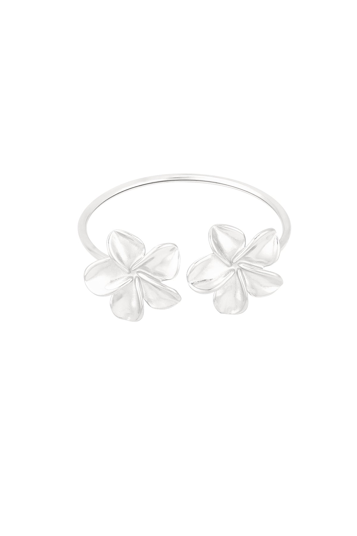bracelet duo de fleurs