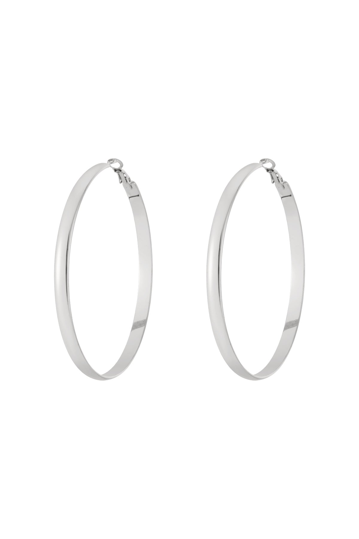 Boucles d'oreilles créoles basiques épaisses