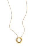 Colliers pendentifs en acier inoxydable cercle Casual Daily Simple