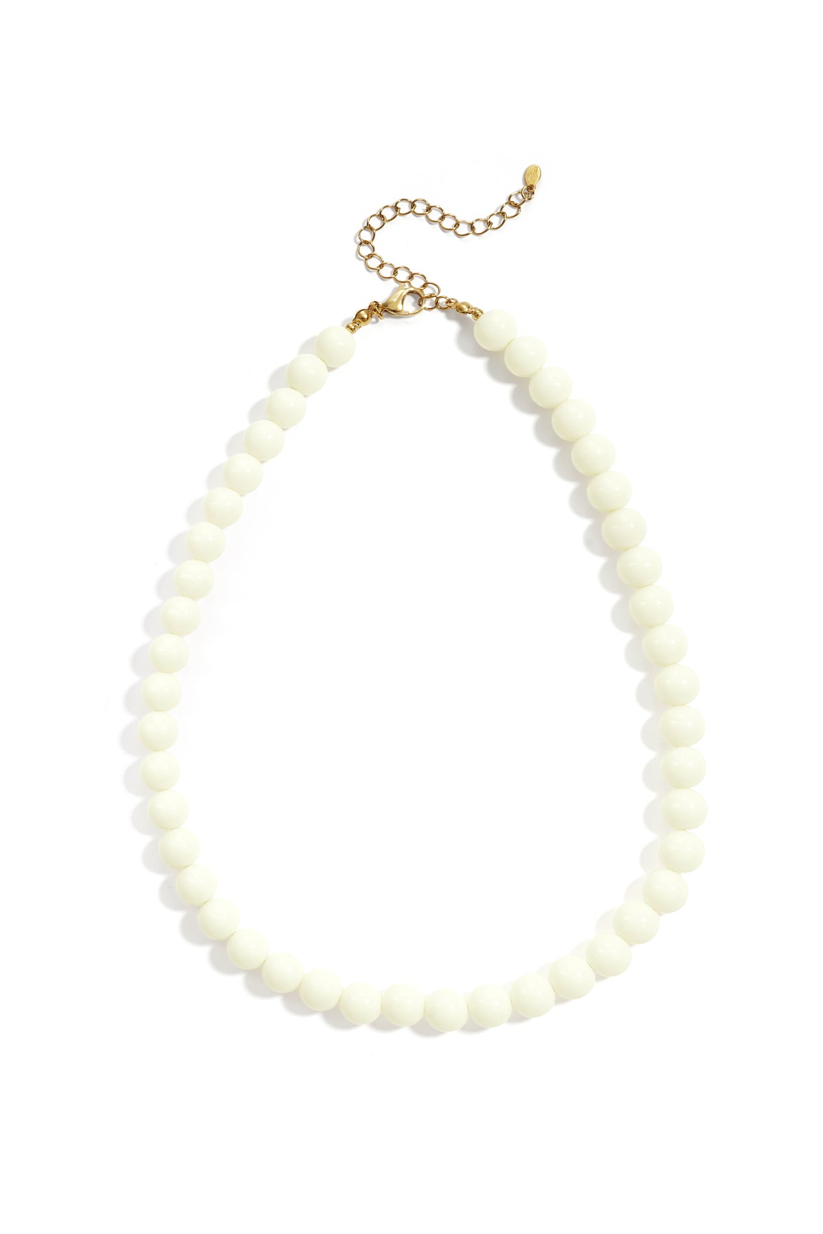 Collier à perles moyennes-10mm