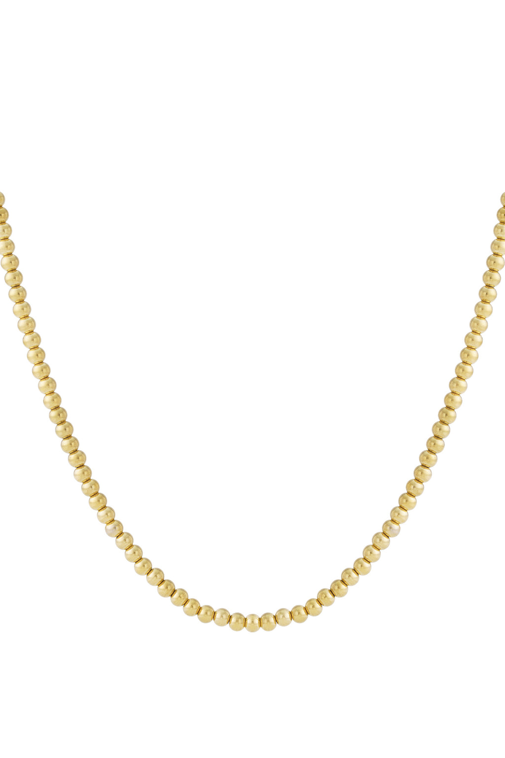 Collier de perles solides - 6 mm