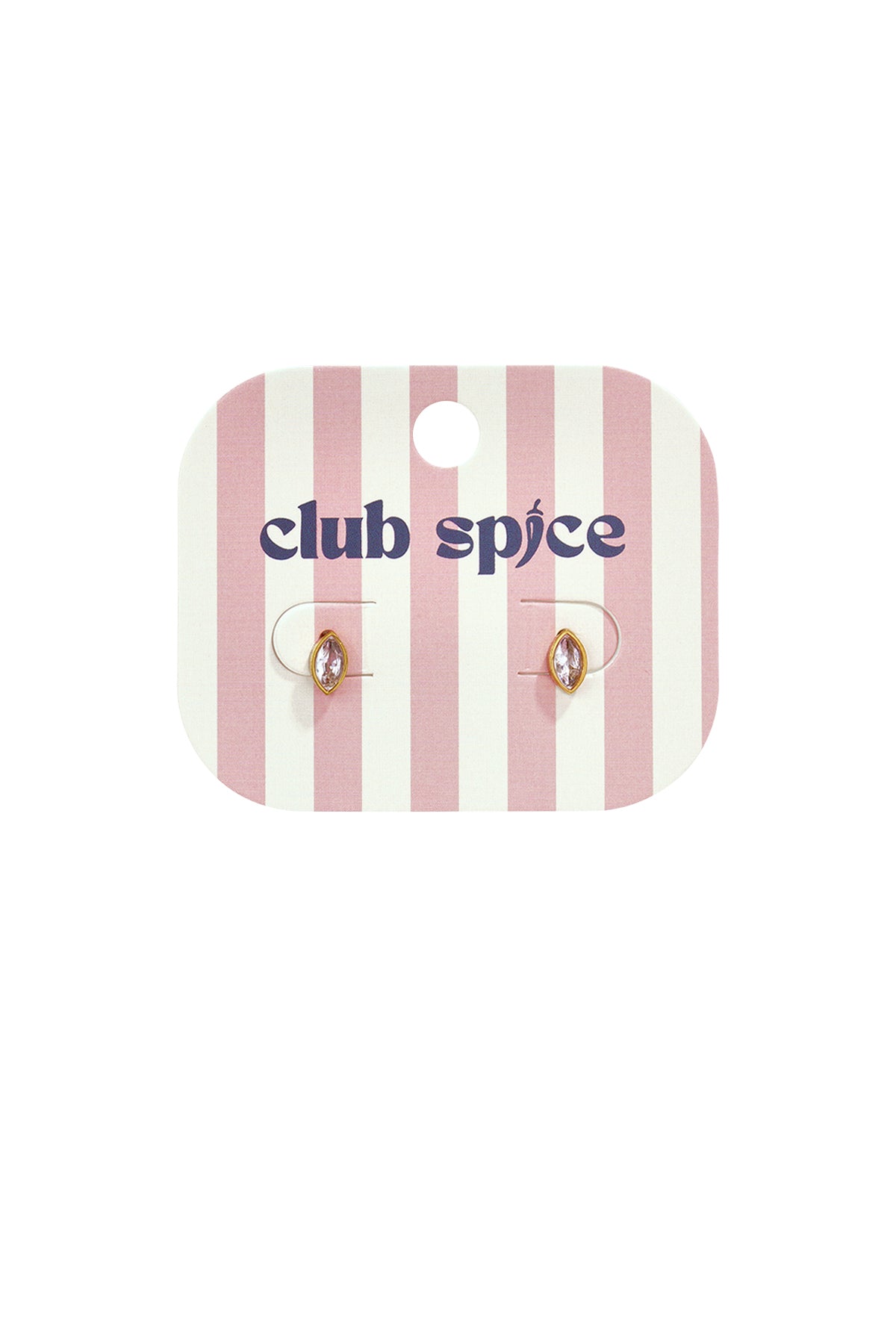 Boucles d'oreilles puces en acier inoxydable, forme elliptique, collection Simple Daily Simple, bijoux pour femmes