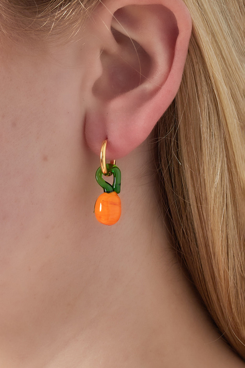 Boucles d'oreilles fleur d'oranger