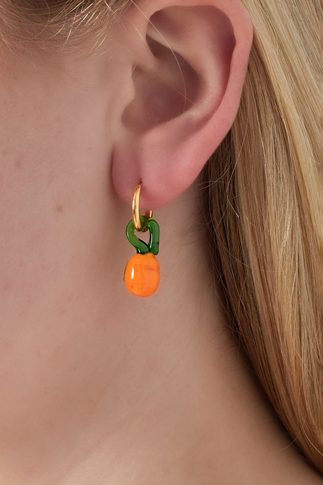 Boucles d'oreilles fleur d'oranger