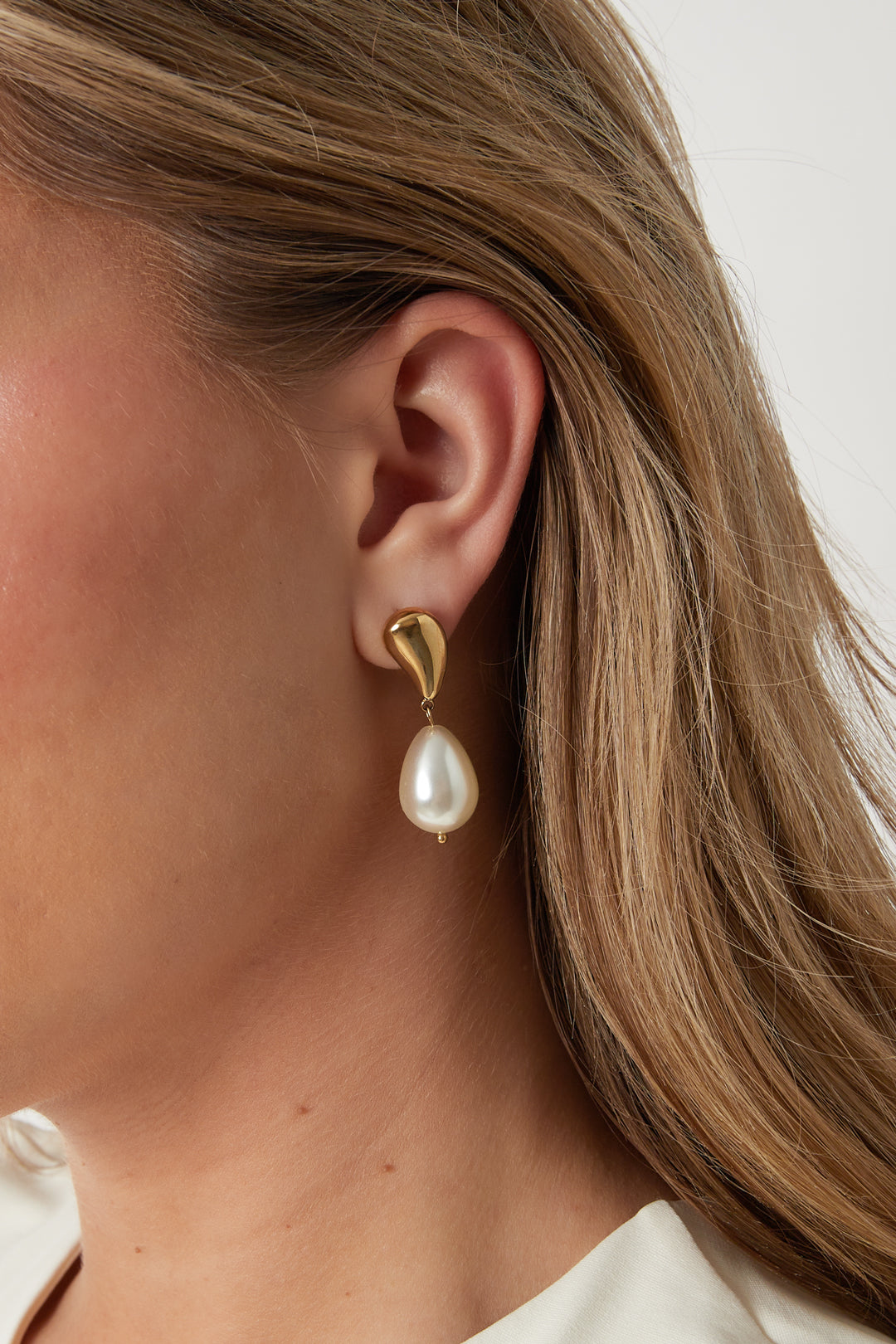 Boucles d'oreilles pendantes en acier inoxydable collection Simple Daily Simple