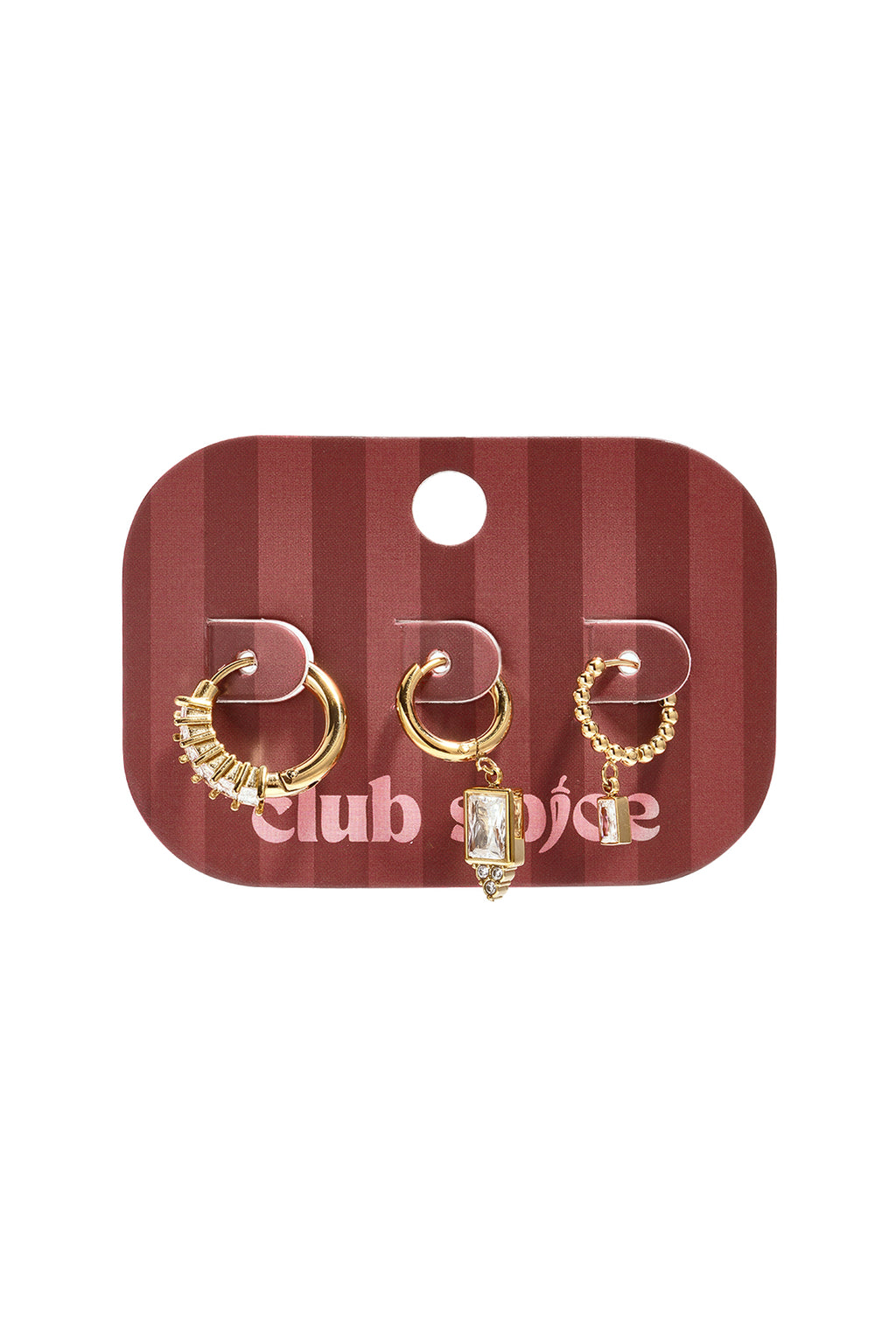 Boucles d'oreilles en acier inoxydable, forme géométrique, collection simple pour le quotidien, bijoux pour femmes