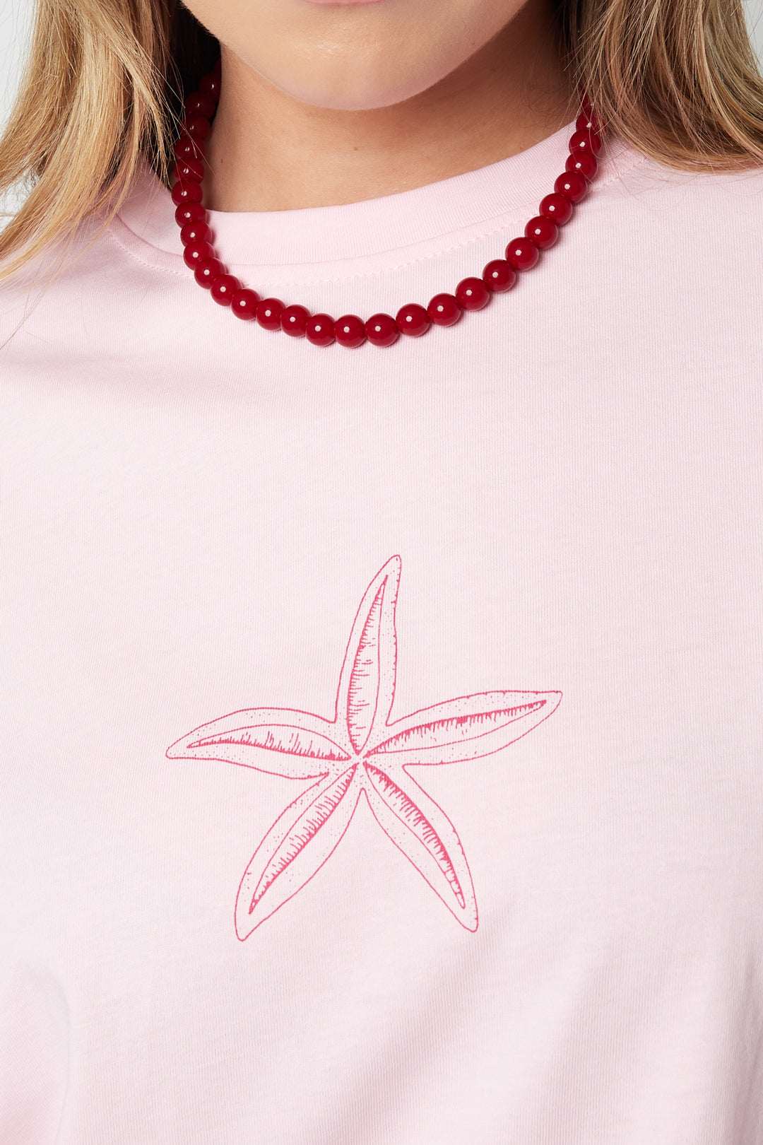 Collier à perles moyennes-10mm
