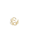 Bague élégante ornée de cœurs