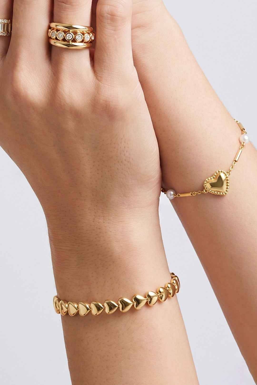 Bracelet Cœurportez L'Amour & -  - Bijoumani
