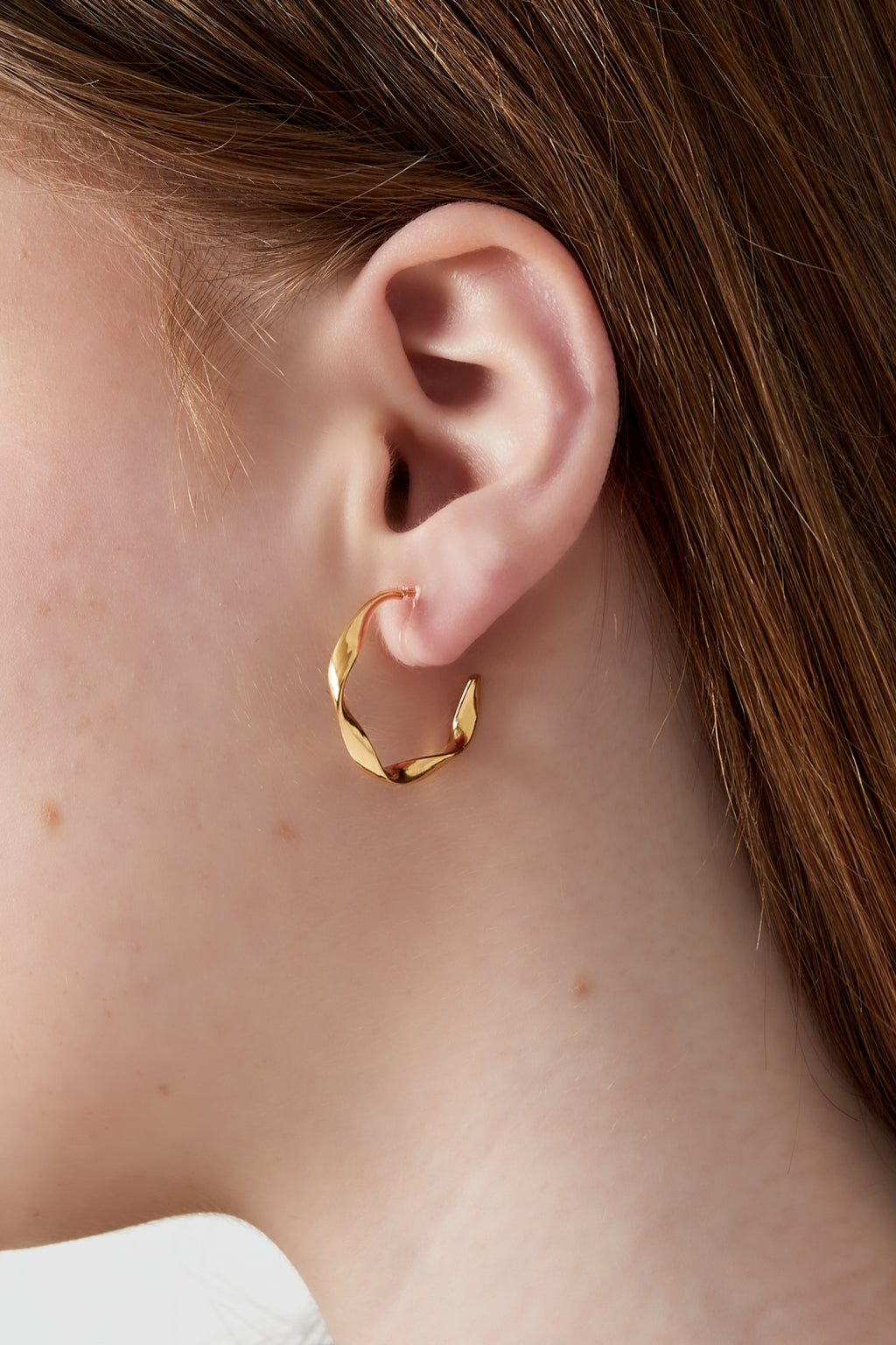 Boucles d'oreilles à clip courbes