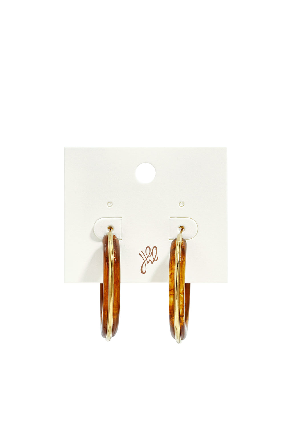 Boucles d'oreilles créoles en résine, forme irrégulière, collection Simple Daily Simple, bijoux pour femmes
