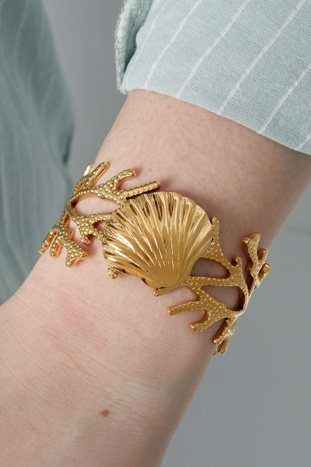 Bracelet récif doré