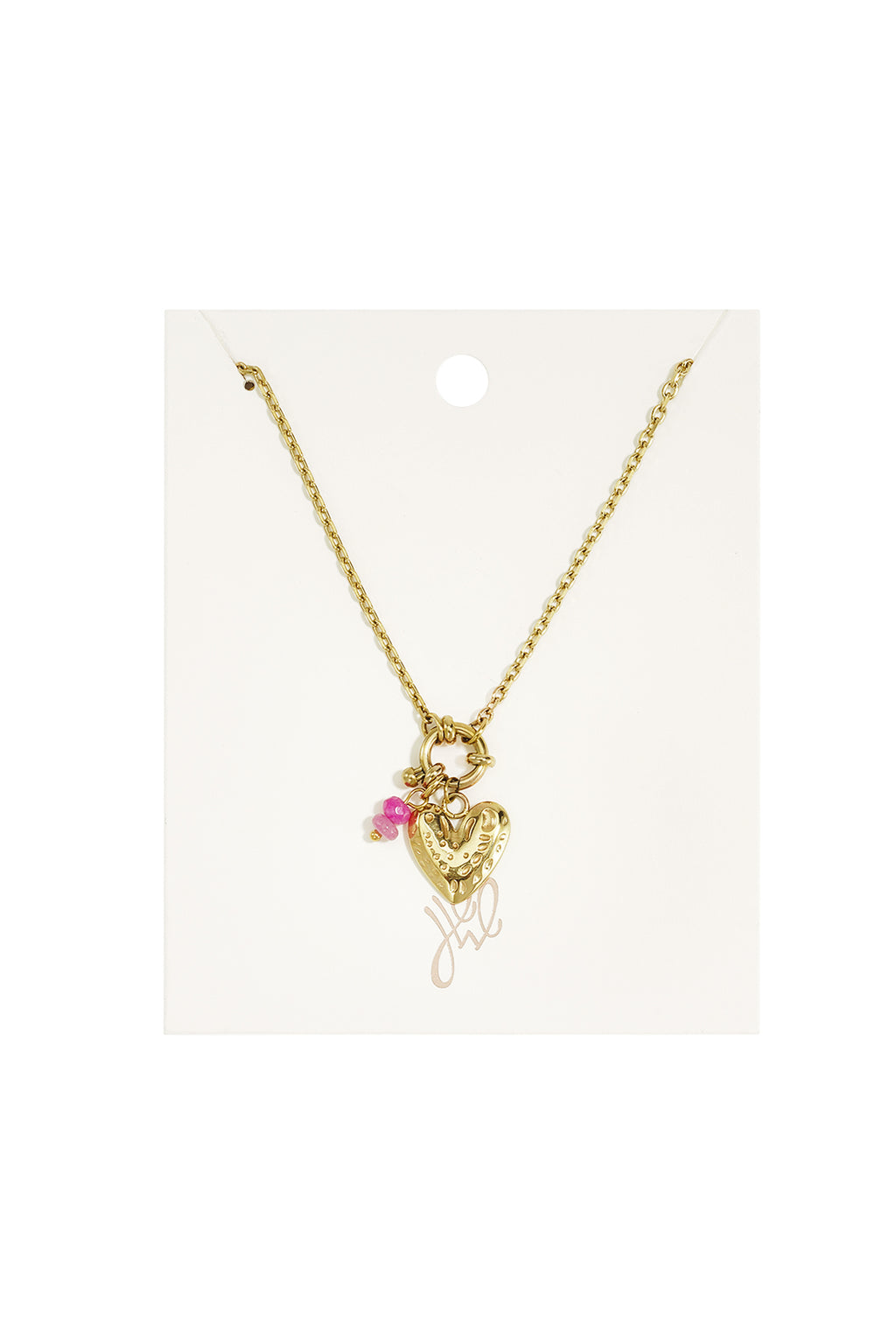 Colliers pendentifs en acier inoxydable en forme de cœur, collection Daily Simple, bijoux pour femmes