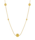Collier long de perles