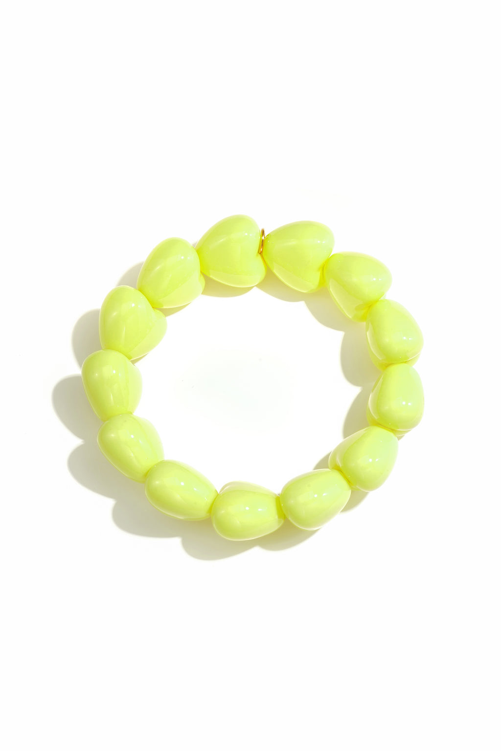 Bracelet petit cœur à 13 perles