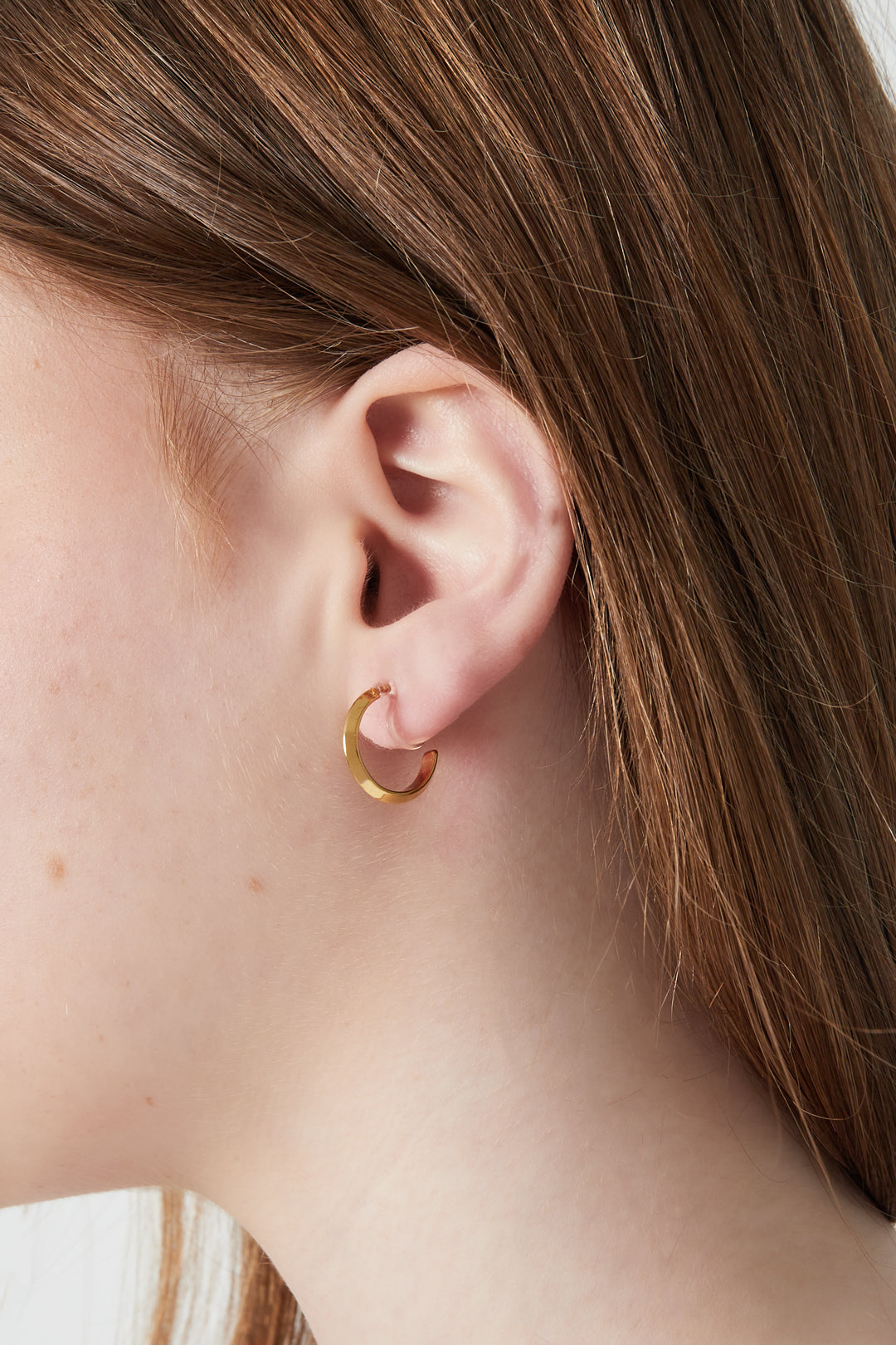Boucles d'oreilles créoles à clip