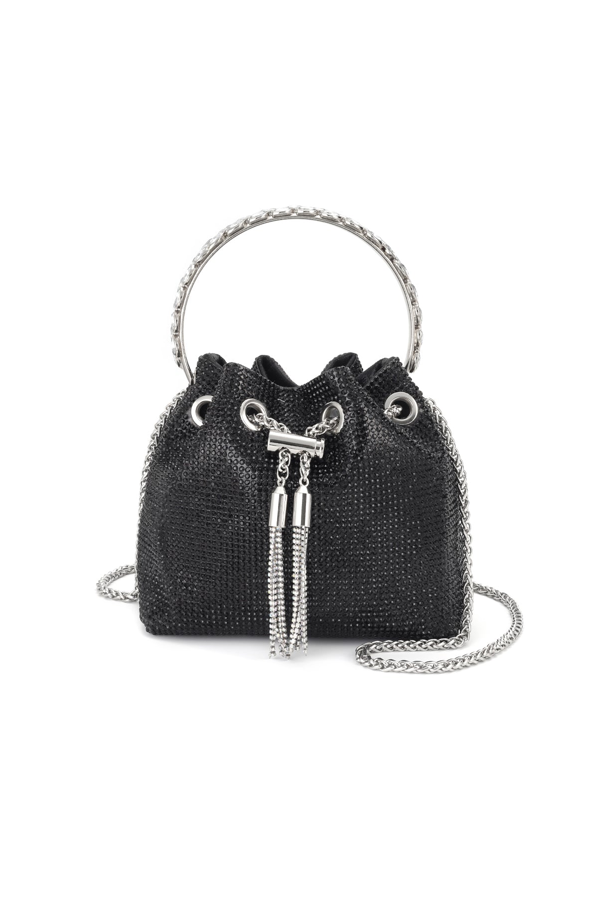 Sacs à main élégants en polyester, couleur unie, accessoires de fête