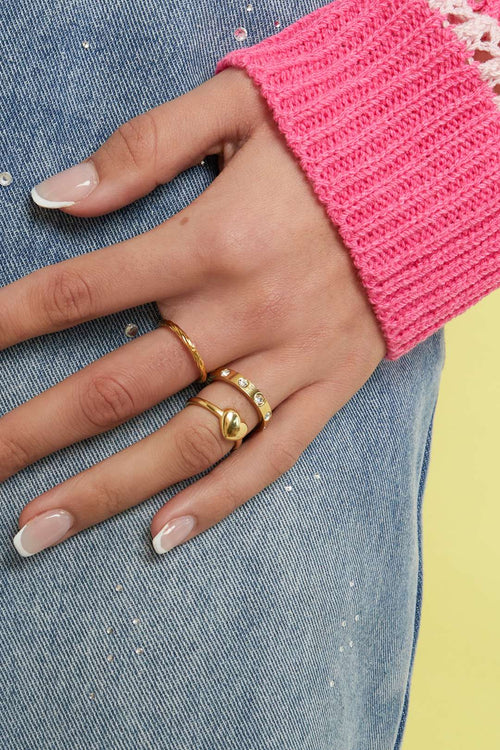 Bague avec cœur