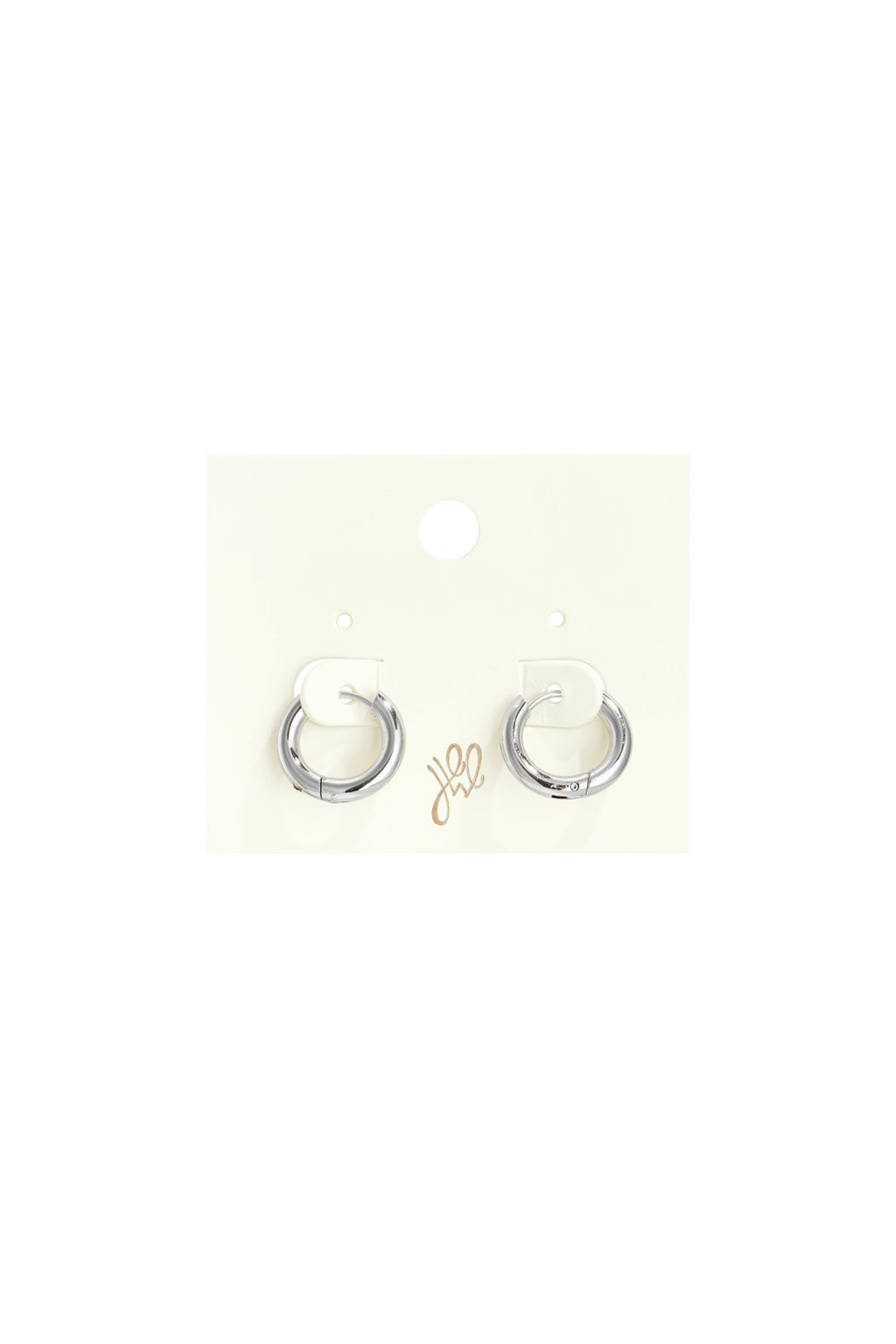 Boucles d'oreilles créoles basiques - petites Acier inoxydable